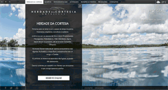 Desktop Screenshot of herdadedacortesia.com